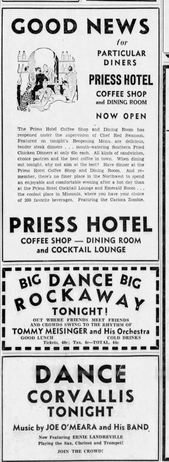 Clipping from The Missoulian